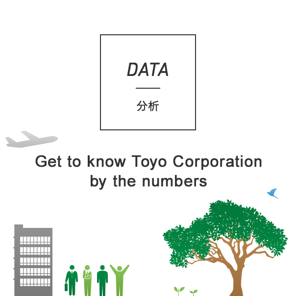 DATA 分析 Get to know Toyo Corporation by the numbers